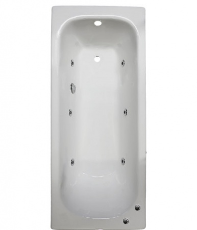 Ванна Aqualux ZYA 8-6 (Artex Cont) 160x70 с гидромассажем