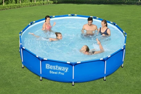 Bestway 56706 BW Каркасный бассейн Steel Pro 366х76см, 6473л